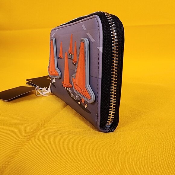 Loungefly Disney Pixar Toy Story 2 Walking Cones Scene Moveable Zip Wallet NEW - Picture 7 of 13